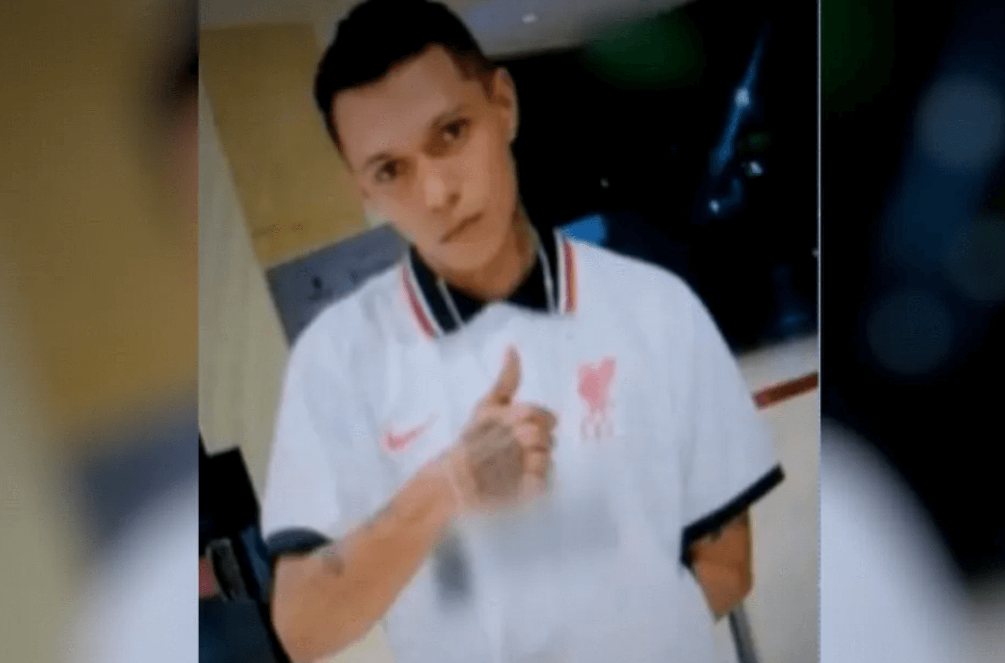 Tio segue rastro de sangue e encontra o corpo do sobrinho 