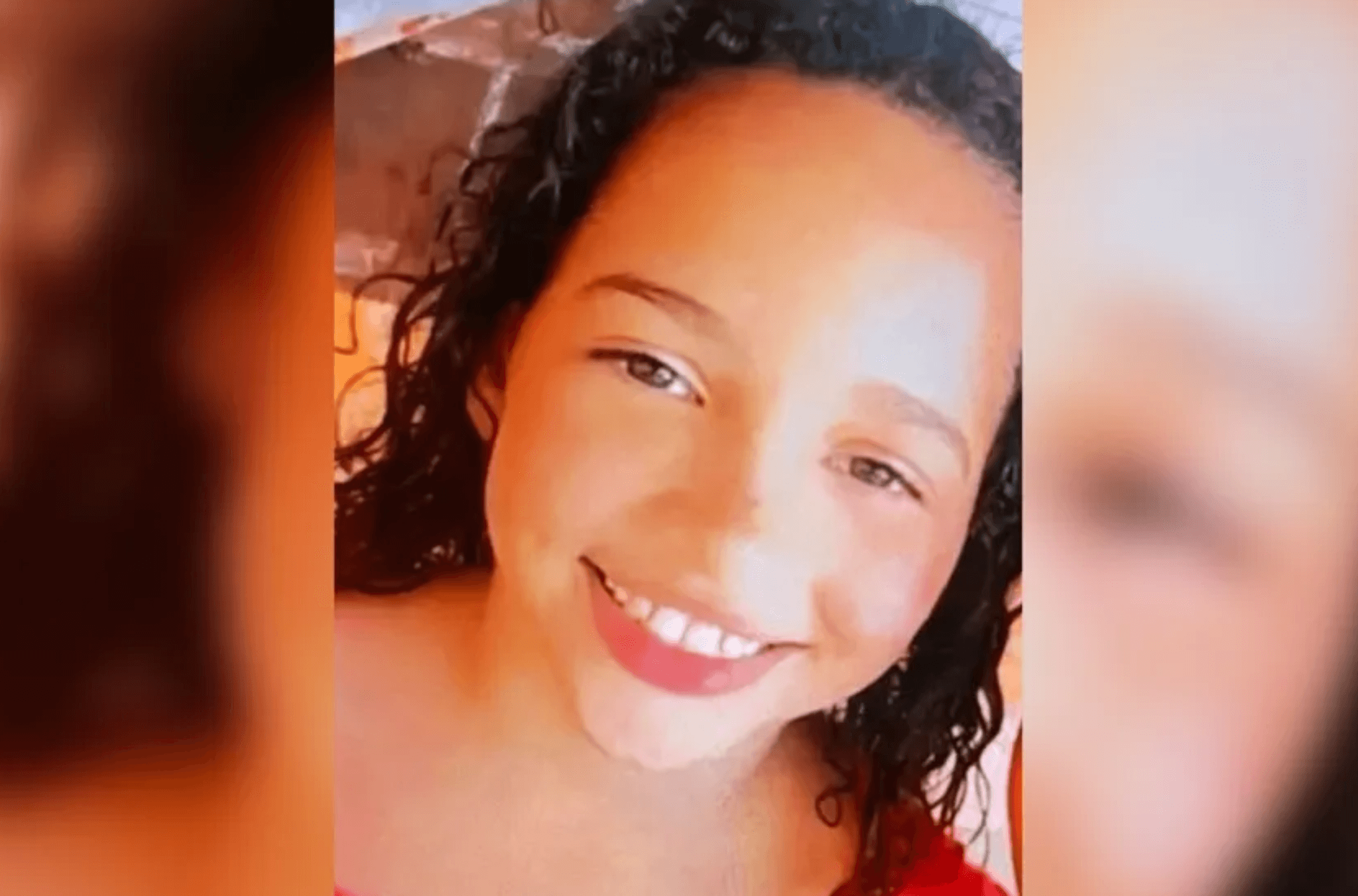 Imagem ilustra a vítima de 11 anos.