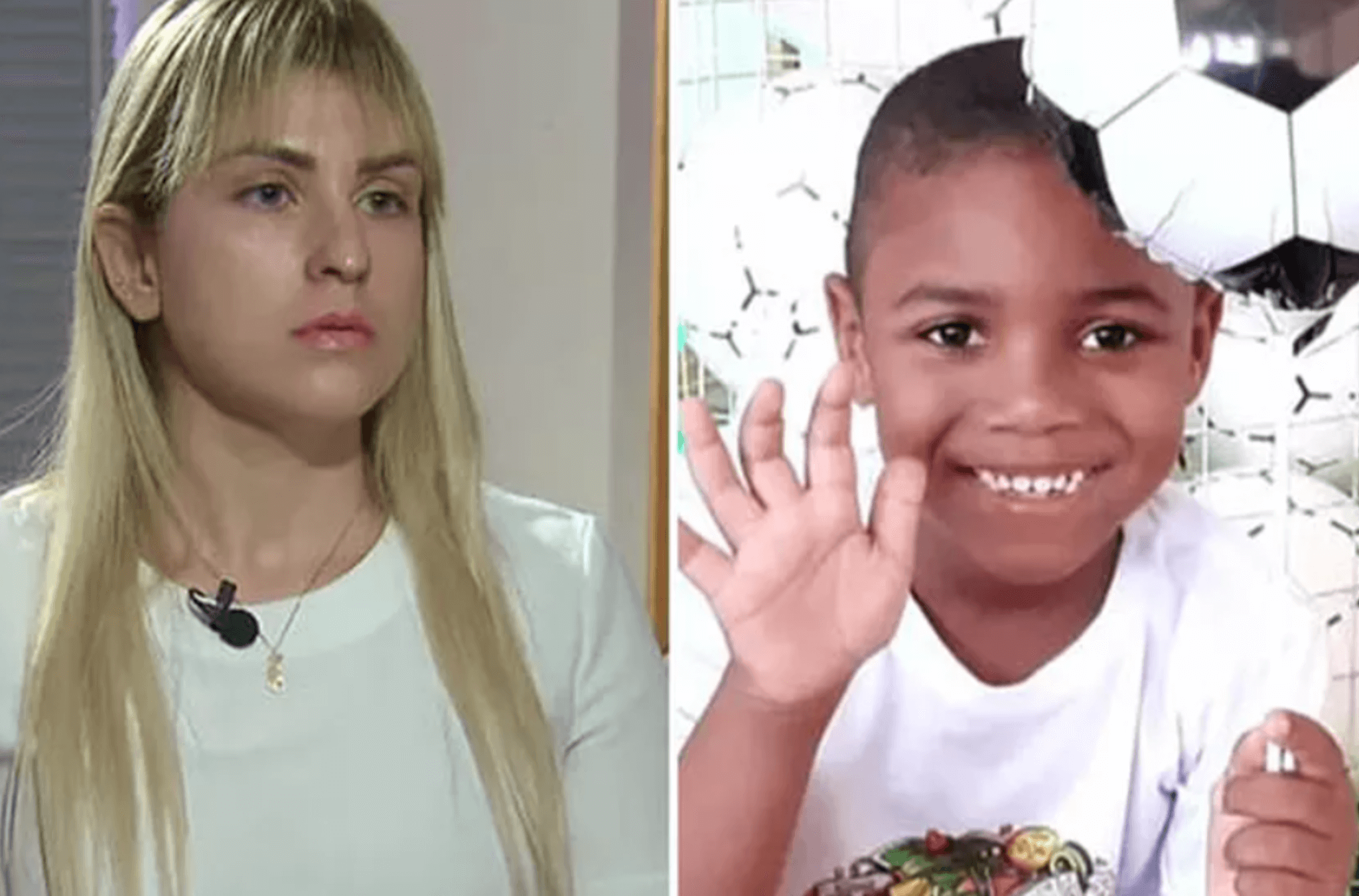 Imagem ilustra vítima e suspeita