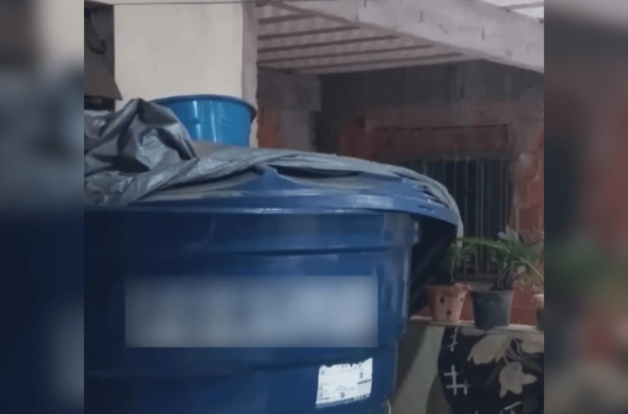 Imagem ilustra o local onde o corpo foi encontrado.