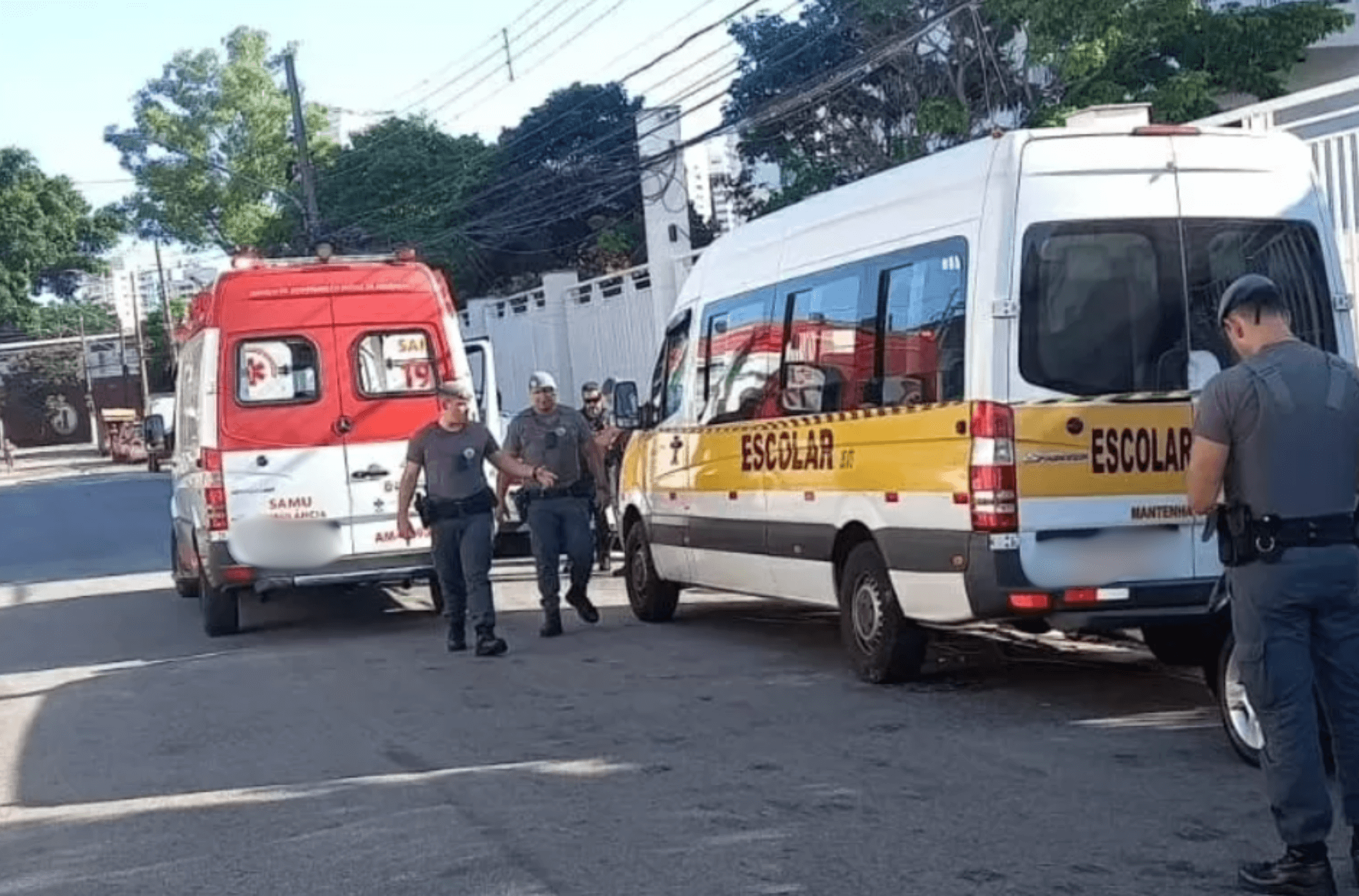 Imagem ilustra local onde corpo foi encontrado.