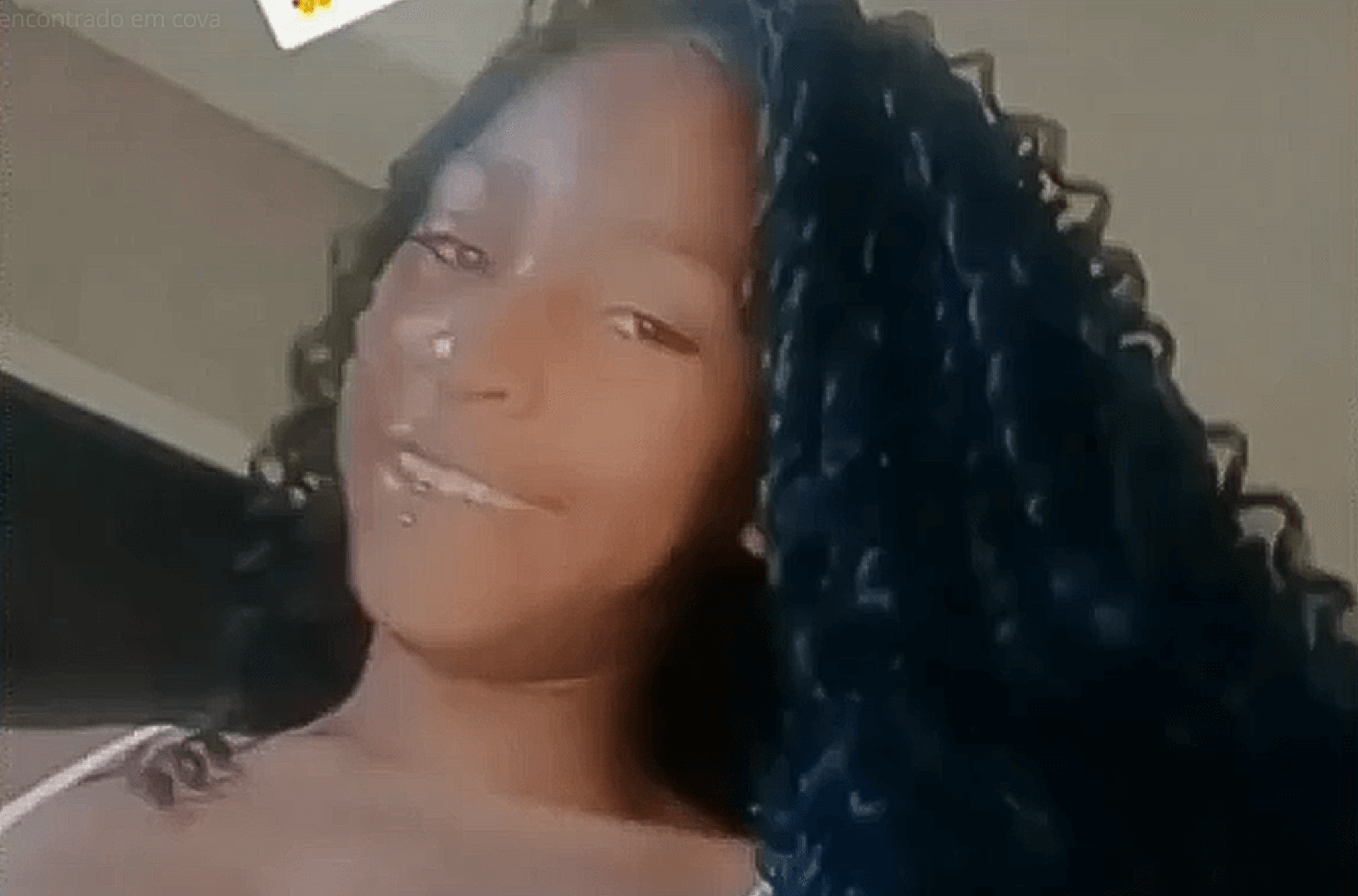 Imagem ilustra a vítima