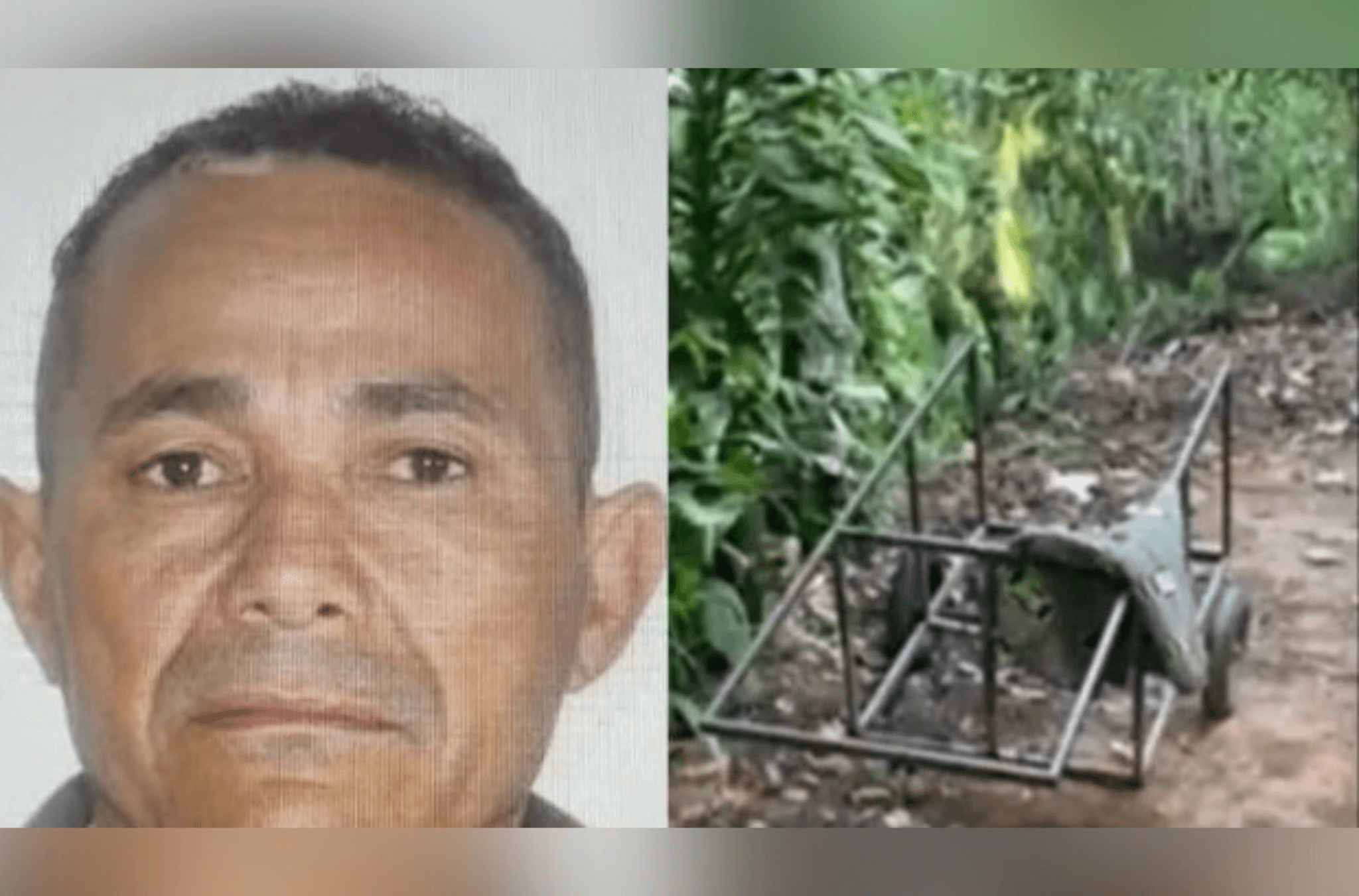 Imagem ilustra a vítima