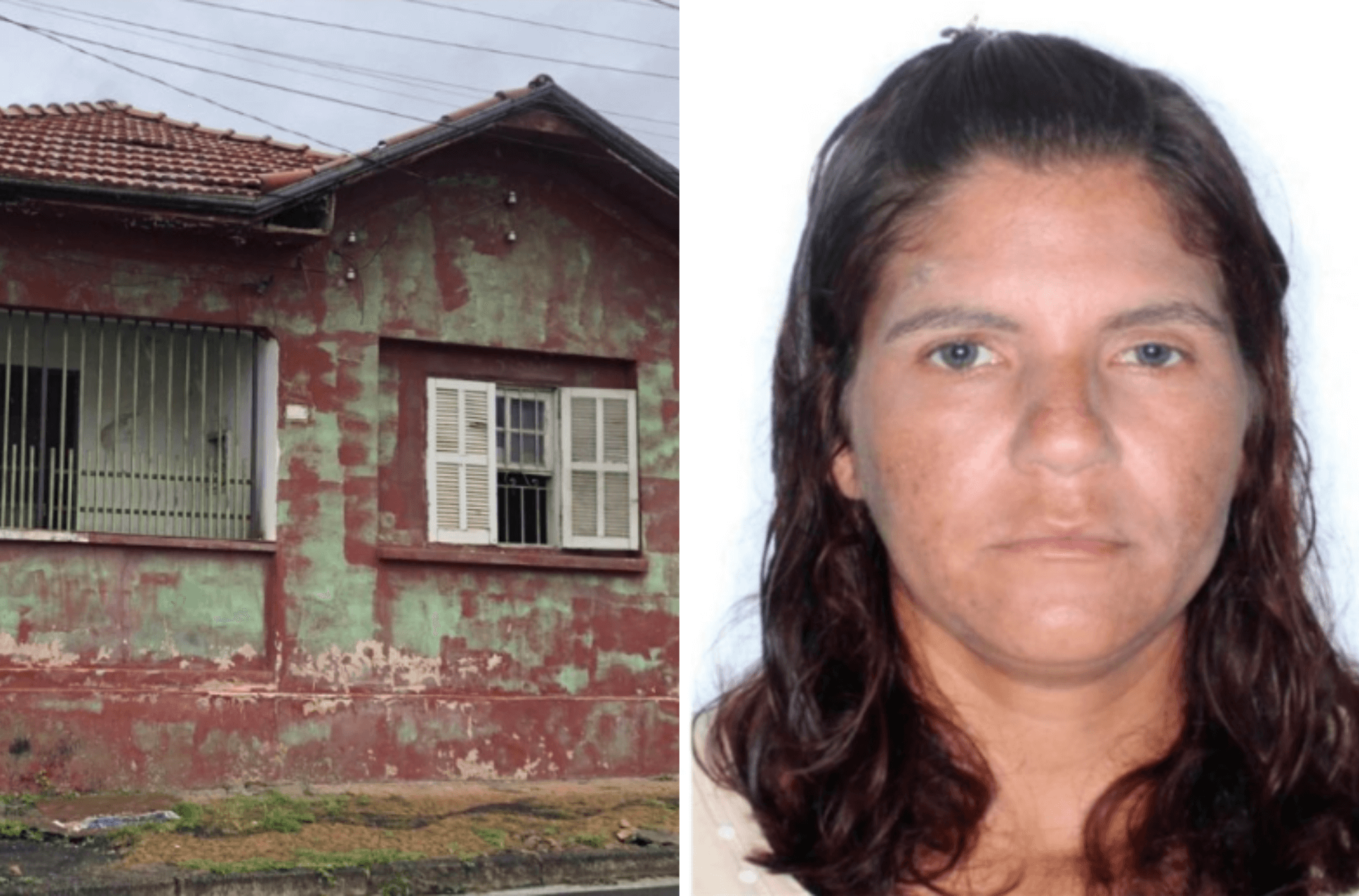 Imagem ilustra local e vítima