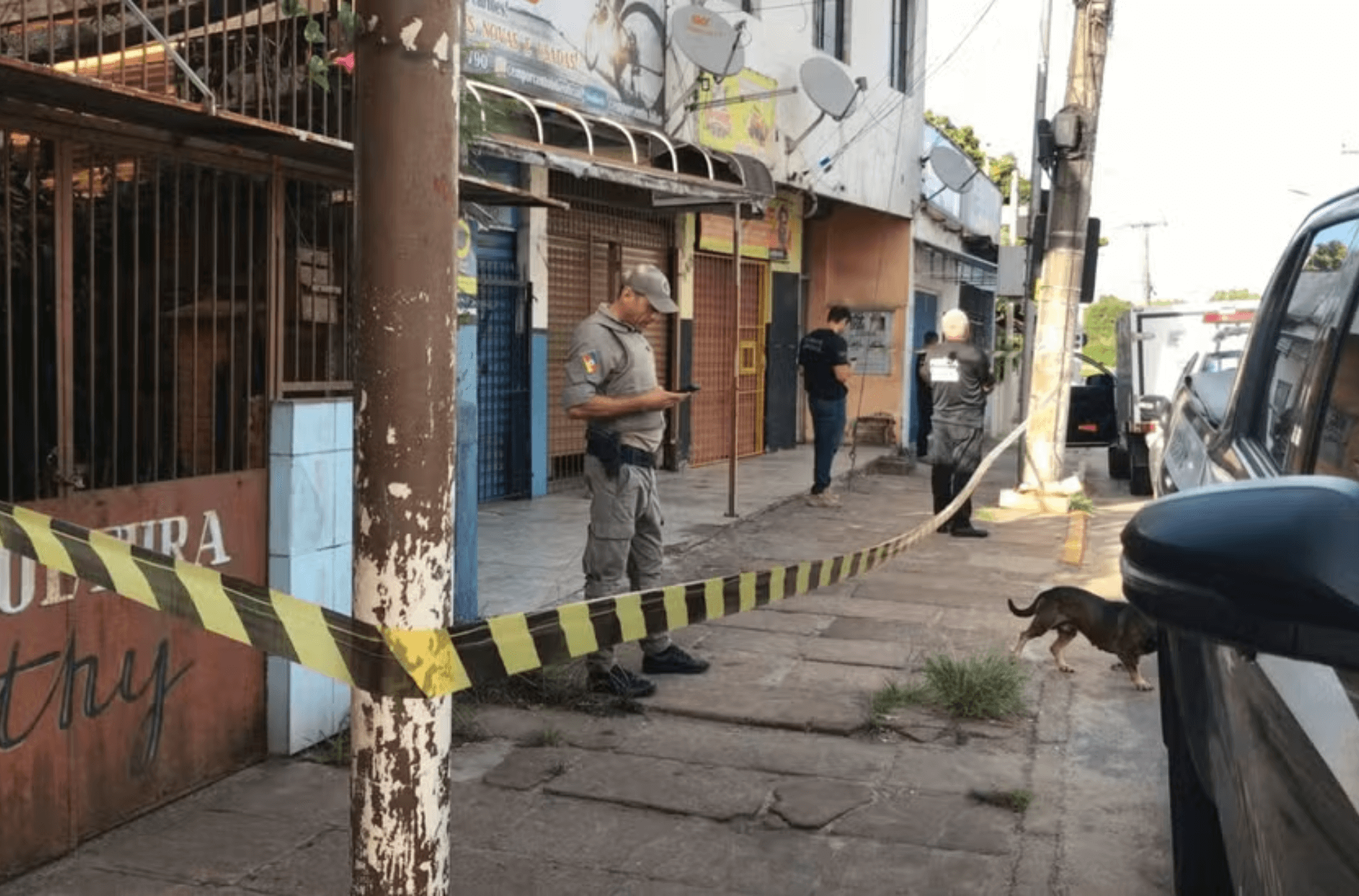 Imagem ilustra local