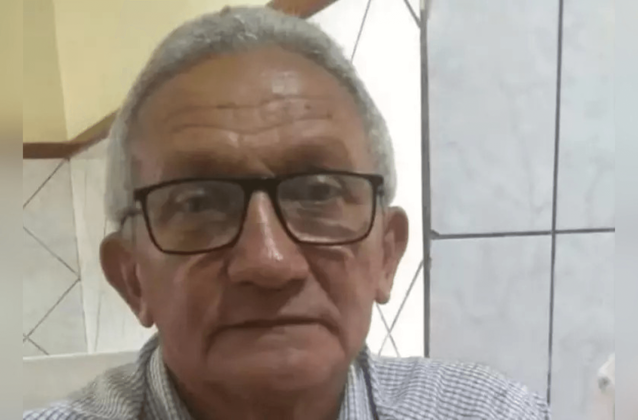 Imagem ilustra a vítima