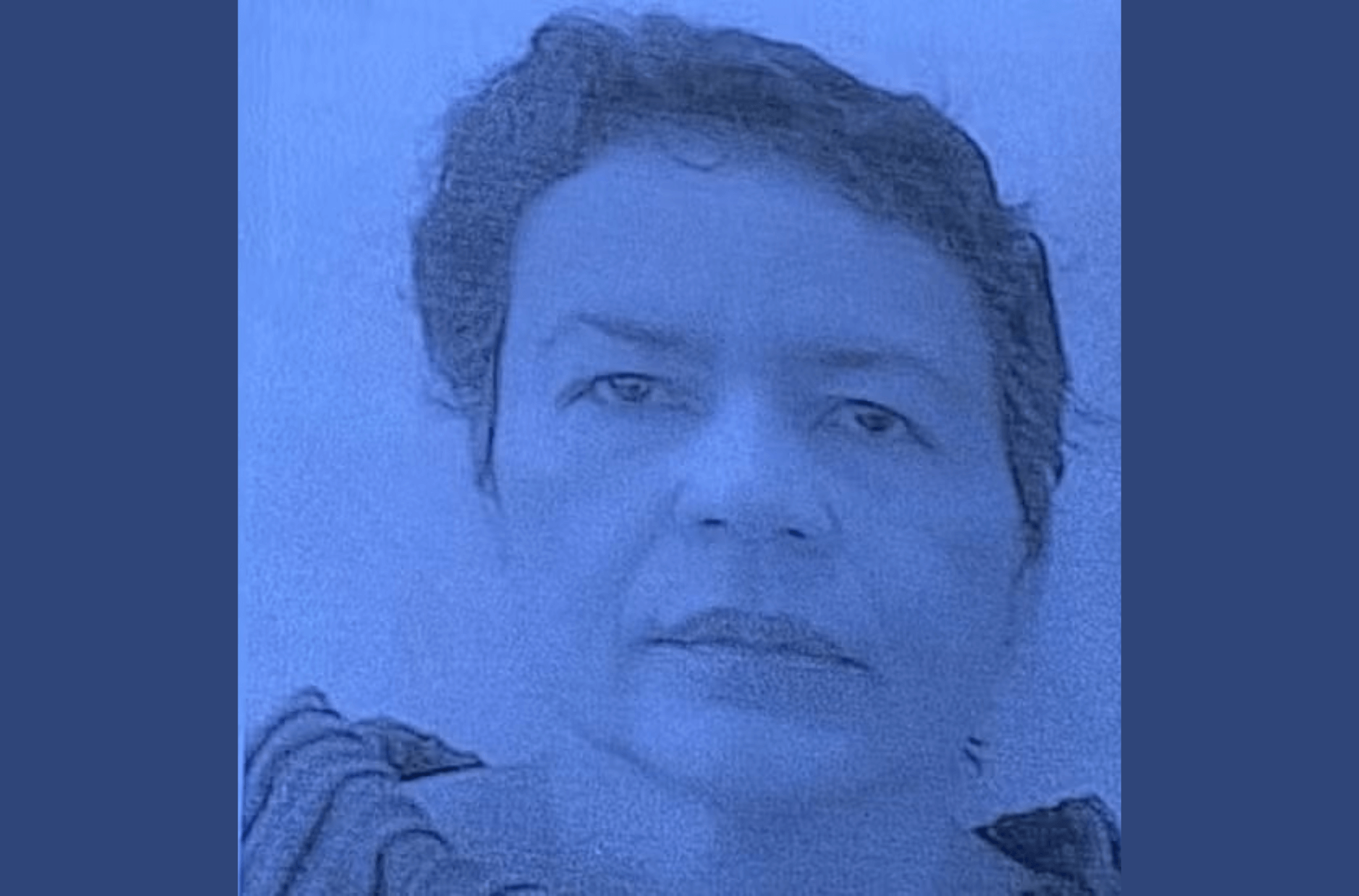 Na imagem vemos a suspeita