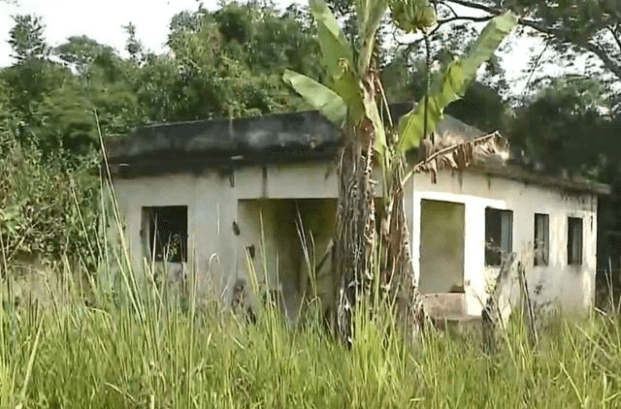 Imagem ilustra onde corpo foi encontrado