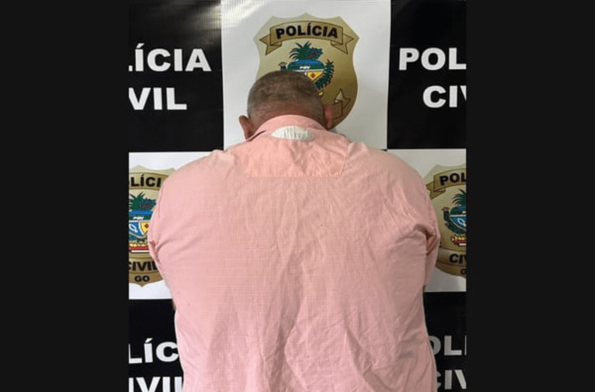 Imagem ilustra suspeito