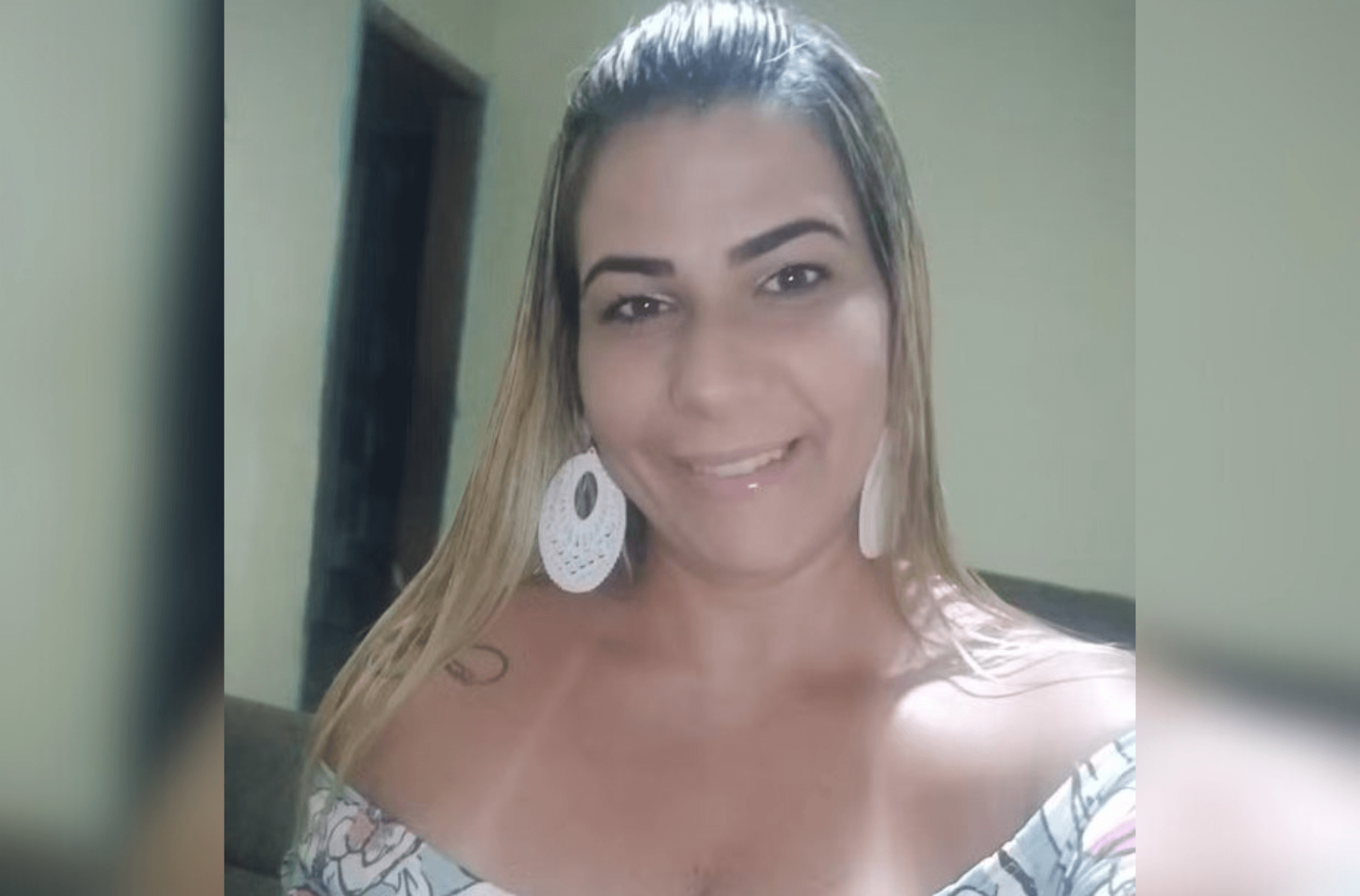 Na imagem vemos a vítima