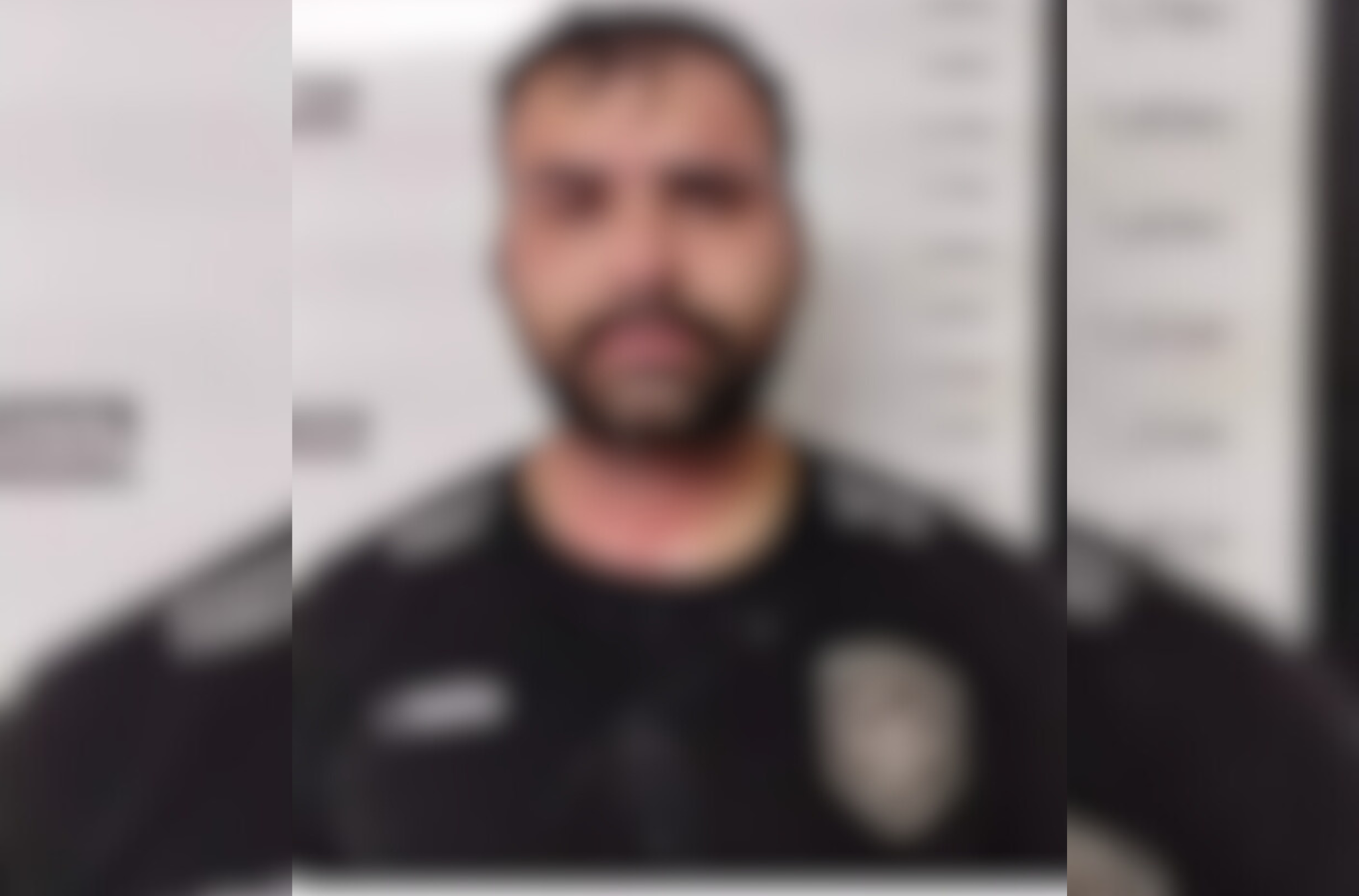 Imagem ilustra suspeito