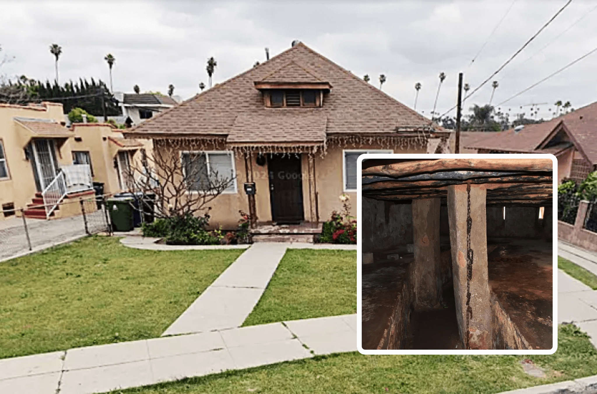 Idosa descobre homem nu vivendo embaixo de sua casa